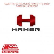 HAMER RATED RECOVERY POINTS FITS ISUZU D-MAX 2021-PRESENT